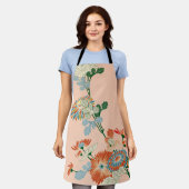 Chrysanthemum Flower, Japans design Schort (Gedragen)