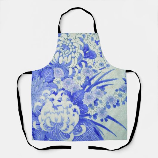 Chrysanthemum Flower, Japans design Schort (Voorkant)