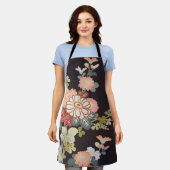 Chrysanthemum Flower, Japans design Schort (Gedragen)