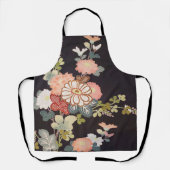 Chrysanthemum Flower, Japans design Schort (Voorkant)