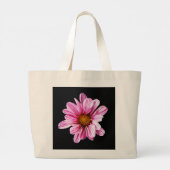 Chrysanthemum Flower jtcna Grote Tote Bag (Achterkant)