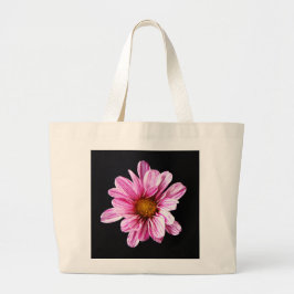 Chrysanthemum Flower jtcnm Grote Tote Bag