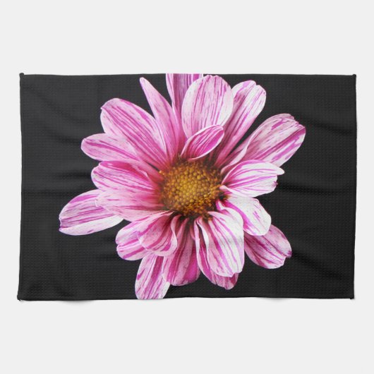 Chrysanthemum Flower ktcna Theedoek (Horizontaal)