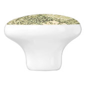 Chrysanthemum Flower Pattern (door William Morris) Keramische Knop (Zijkant)