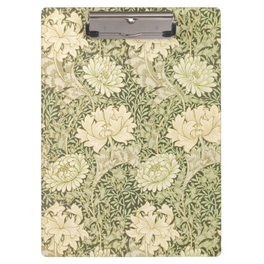 Chrysanthemum Flower Pattern (door William Morris) Klembord (Voorkant)
