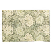 Chrysanthemum Flower Pattern (door William Morris) Kussensloop (Voorkant-Rechts)