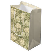 Chrysanthemum Flower Pattern (door William Morris) Medium Cadeauzakje (Voorkant Gekanteld)