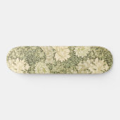 Chrysanthemum Flower Pattern (door William Morris) Persoonlijk Skateboard (Horizontaal)