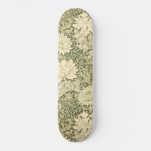 Chrysanthemum Flower Pattern (door William Morris) Persoonlijk Skateboard