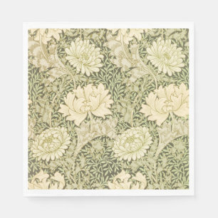 Chrysanthemum Flower Pattern (door William Morris) Servet