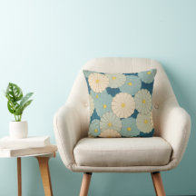 Chrysanthemum Flower Print Pastel