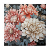 Chrysanthemum Flower Tegeltje (Voorkant)
