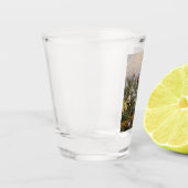 Chrysanthemum Flowers (Meisje in de tuin) Shot Glas (Links)