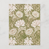 Chrysanthemum Gold, William Morris Briefkaart (Voorkant)