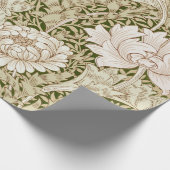 Chrysanthemum Gold, William Morris Cadeaupapier (Hoek)