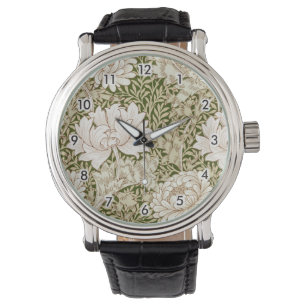 Chrysanthemum Gold, William Morris Horloge
