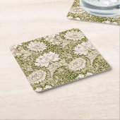 Chrysanthemum Gold, William Morris Kartonnen Onderzetters (Schuin)