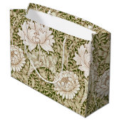 Chrysanthemum Gold, William Morris Large Gift Bag Groot Cadeauzakje (Achterkant Gekanteld)