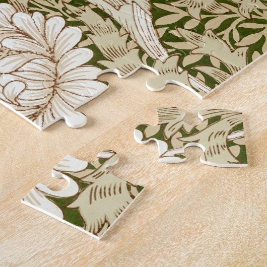 Chrysanthemum Gold, William Morris Legpuzzel (Zijkant)