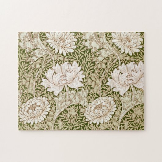 Chrysanthemum Gold, William Morris Legpuzzel (Horizontaal)