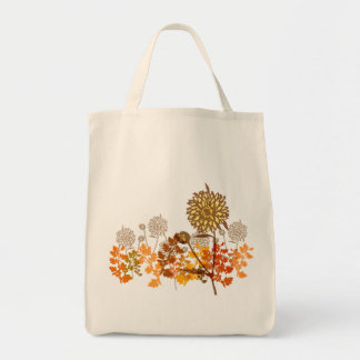 Chrysanthemum Graphic Tote Bag
