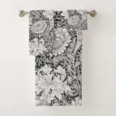 Chrysanthemum Gray, William Morris Bad Handdoek (Insitu)
