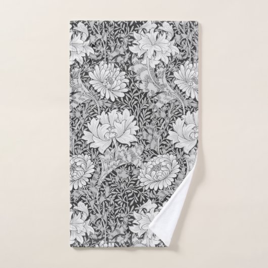 Chrysanthemum Gray, William Morris Bad Handdoek (Handdoek)