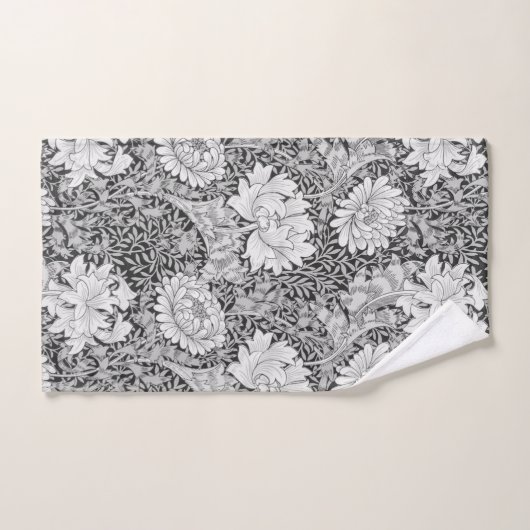 Chrysanthemum Gray, William Morris Bad Handdoek (Handdoek)