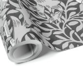 Chrysanthemum Gray, William Morris Cadeaupapier (Rol Hoek)