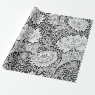 Chrysanthemum Gray, William Morris Cadeaupapier