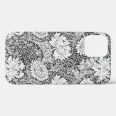 Chrysanthemum Gray, William Morris Case-Mate iPhone Case (Achterkant (horizontaal))