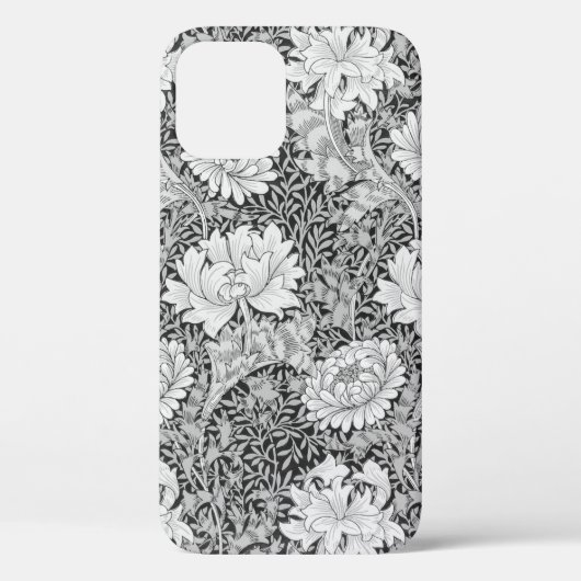 Chrysanthemum Gray, William Morris Case-Mate iPhone Case (Achterkant)