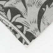 Chrysanthemum Gray, William Morris Fleece Deken (Hoek)