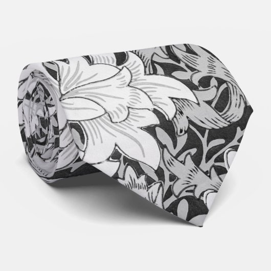 Chrysanthemum Gray, William Morris Stropdas (Opgerold)