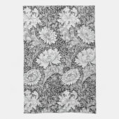 Chrysanthemum Gray, William Morris Theedoek (Verticaal)