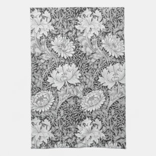Chrysanthemum Gray, William Morris Theedoek