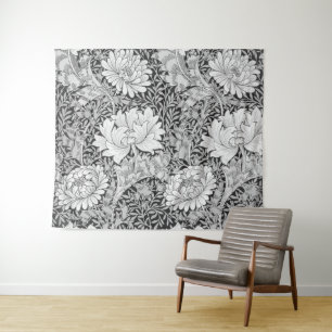 Chrysanthemum Gray, William Morris Wandkleed