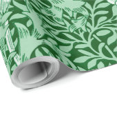 Chrysanthemum Green, William Morris Cadeaupapier (Rol Hoek)
