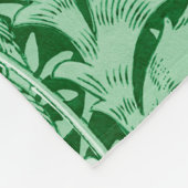 Chrysanthemum Green, William Morris Fleece Deken (Hoek)