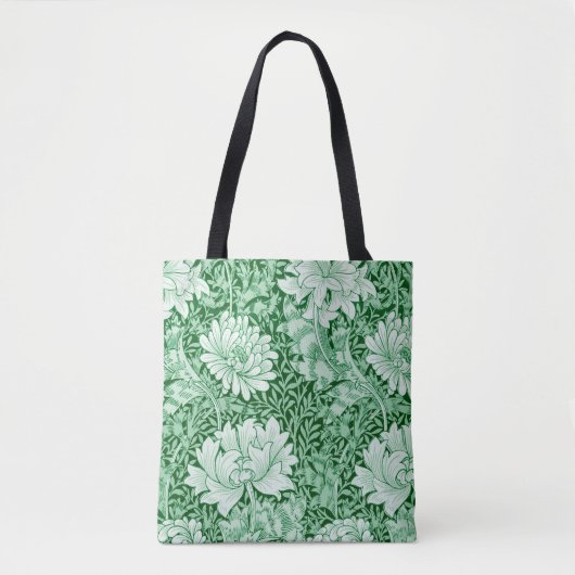 Chrysanthemum Green, William Morris Tote Bag (Voorkant)
