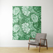 Chrysanthemum Green, William Morris Wandkleed (In situ)