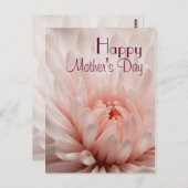 Chrysanthemum - Happy Moederdag Gepersonaliseerd Briefkaart (Voorkant / Achterkant)