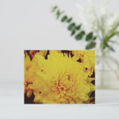 Chrysanthemum II Briefkaart (Staand voorkant)