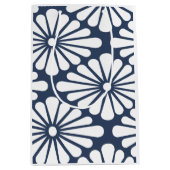 Chrysanthemum [indigo] - Japanese Pattern Medium Cadeauzakje (Voorkant)