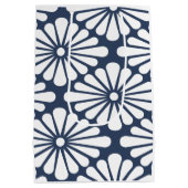 Chrysanthemum [indigo] - Japanese Pattern Medium Cadeauzakje (Achterkant)