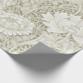 Chrysanthemum Ivory, William Morris Cadeaupapier (Hoek)