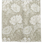 Chrysanthemum Ivory, William Morris Douchegordijn (Voorkant)