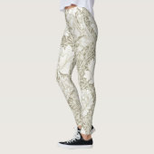 Chrysanthemum Ivory, William Morris Leggings (Links)