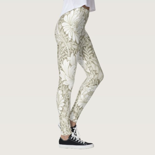 Chrysanthemum Ivory, William Morris Leggings (Rechts)