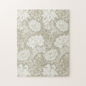 Chrysanthemum Ivory, William Morris Legpuzzel (Verticaal)